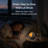 HOUSBAY MINI Sunrise Alarm Clock with Sound Machine, Rhythm Wake-Up Light, White Noise for Sleeping, Compact Phone-Free