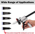YiJAYiCAMA 704 Toothpaste Tube Glue Gun, Tube Squeezing Machine Dispenser Glue Gun, Universal Manual Glue Gun Extruder