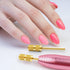 Nail Drill Bits and Sanding Bands for 3/32 Inch Shaft - Manicure and Pedicure Tool for Acrylic Nails (Gold)
