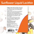 NOW Supplements Sunflower Lecithin, Liquid, 16-Ounce, with Naturally Occurring Phosphatidyl Choline