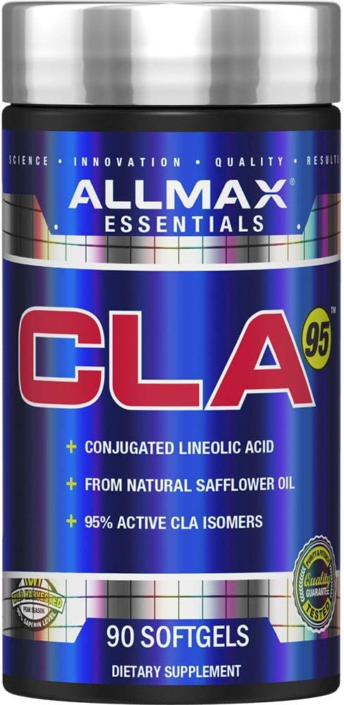 Allmax Nutrition CLA, 90 Softgels, 95% Conjugated Linoleic Acid