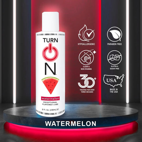Pack 8oz (Pack 3) Turn On Flavor Party | Strawberry, Cupcake & Watermelon, Each