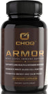 CHOQ Armor - Vegan Capsules, Professional-Grade Immune Defense, 20x Absorption Quercetin Phytosome, Andrographis,