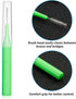 RAZOKO Interdental Brush, Toothpick Flossing Head, Easy Use Tooth Cleaning Tool, 176 Count (2mm/2.3mm/2.5mm/3mm)