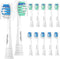 Replacement Toothbrush Heads for Philips Sonicare - 12 Pack Compatible Brush Heads for Electric Toothbrushes