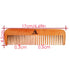 3 PCS Peach Wooden Comb Set - Wide & Narrow Tooth Combs for Women and Men (S023)