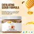 SPA REDI Exfoliating Scrub Pumice Gel, Milk and Honey, 16 Oz - Body Exfoliator with Hyaluronic Acid