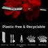 ZOMCHI Eyebrow and Face Razor for Women & Men, Reusable Metal Handle, 11 Refill Blades, Protective Silicone Cap