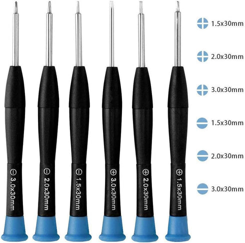 Eyeglasses Repair Kit, HKIDEE Sunglasses Kit with 1000PCS Screws and 6 Pcs Screwdrivers for Repair