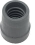 PCP Replacement Cane Tips, 7/8 inch / 2.2 cm Diameter, Gray, Two Tips