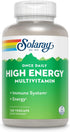 SOLARAY Once Daily High Energy Multivitamin for Women and Men - Energy Supplements, Immune Support w/Vitamin C, A, D,