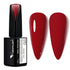 VENALISA 15ml Red Gel Nail Polish, Bright Red Color, Soak Off UV LED Nail Gel for DIY Manicure