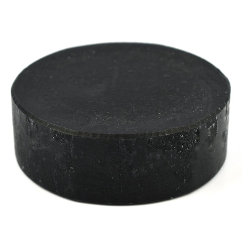 Slap Shot Hockey Puck Soap - 4oz Bar of Odor Fighting Activated Charcoal Soap in Retro Gift Tin