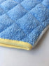 Soft Microfiber Dust Mitt, Comfortable Reusable Cleaning Cloth Glove for Living Room, Bathroom, and Kitchen | Blue