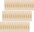 ZUNOXAZ 50pcs Kraft Paper Bread Bags with Window for Loaf Packaging, Baking Wrapping