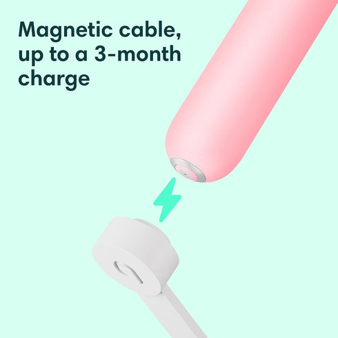 Quip Rechargeable Smart Sonic Toothbrush for Adults - Timed Electric Toothbrush with Bluetooth & Rewards App