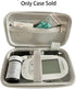 Hard Shell Diabetic Supplies Organizer Bag for Diabetes Testing Kit, Blood Glucose Monitor, Lancets, Alcohol Wipe