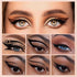 AKARY Dip Eyeliner Waterproof 24H Longlasting, Black Liquid Eyeliner Quick Drying, Colored Eye Liner Pencil for Women
