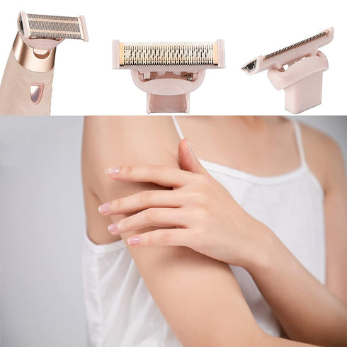 LinMei Women Shaver Replacement Heads, Compatible with Finishtouch Flawless Nu Razor