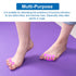 Pedicure Toe Separators for Bunion Relief, Orthopedic Gel Toenail Dividers, Washable Toe Spacers for Separation