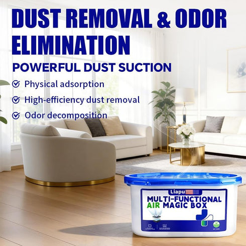 Liapu (2) Air Purifying Box - Multi-Functional Odor Eliminator with Wide Coverage, Perfect for Removing Smells in Home