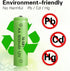Rechargeable AA NIMH Battery, 1.2V 1500mAh High Capacity, 8 Pack Pre-Charged for Solar Light Replacement