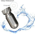 Small Titanium Pill Case with Keychain, Waterproof Pill Holder Container, Portable Mini Size Pill Box for Outdoor