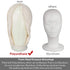 XTREND Poly Canvas Block Head for Making Head Weft/Wig, 21"-24'' Mannequin Head with Stand Set