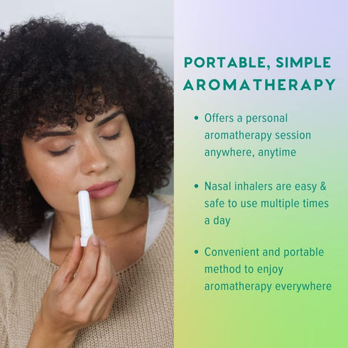 MOXE Nasal Inhalers Bundle - 8 Essential Oils, 100% Pure and Undiluted, Portable Aromatherapy, Made in USA