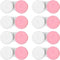 8 Pack Pink Contact Lens Cases, Outdoor Portable Mini Contact Lens Kit for Travel and Everyday Use