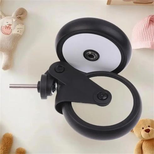 ianufu 10PCS Set Stroller Rubber Wheel - DIY Replacement Accessories For Front And Rear Enhancing Ride