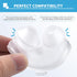 P10, 3 Packs Replacement Nasal Pillows for ResMed Airfit Ultra-Soft Silicone, Gentle Fit, Comfortable Seal, Replacement