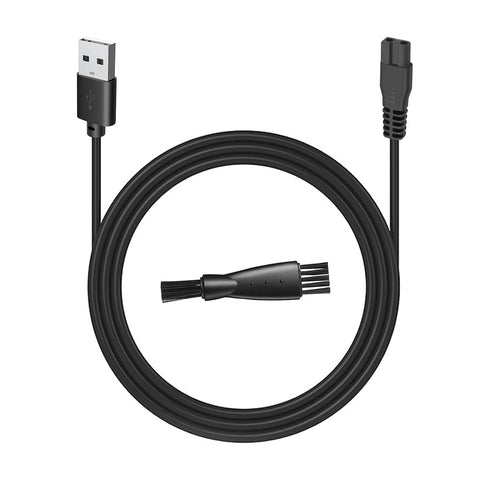 Manscape Charger for Meridian Trimmer, Compatible with Electric Razors for Women, 5V Charger, 3.3ft Cord