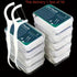 Rconisi (50) Ultra-fine Disposable Dental Floss Sticks. Smooth Thin Floss Thread, Effective Oral Care.