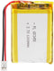 3.7V 1200mAh Battery 603450 Lithium Polymer Ion Rechargeable Li-ion Battery with 2P PH 2.0mm Connector