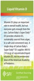 Carlson Baby's Plant-Based Super Daily D3, Vegetarian Liquid Vitamin D Drops, 400 IU per Drop, 90 Drops
