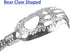 2PCS Back Scratchers, Bear Claw Shaped Scratcher with Extendable Metal Retractable Telescopic Handle