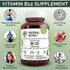 Natural Nutra Vitamin B12 1000 mcg, Cobalamin B12 Supplement, 60 Vegan Tablets, Gluten Free, Sugar Free