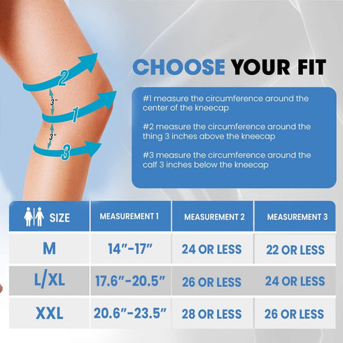 MODVEL Knee Brace with Side Stabilizers, Patella Gel Pads for Knee Pain, Meniscus Tear, ACL, MCL, Injury Recovery (XXL