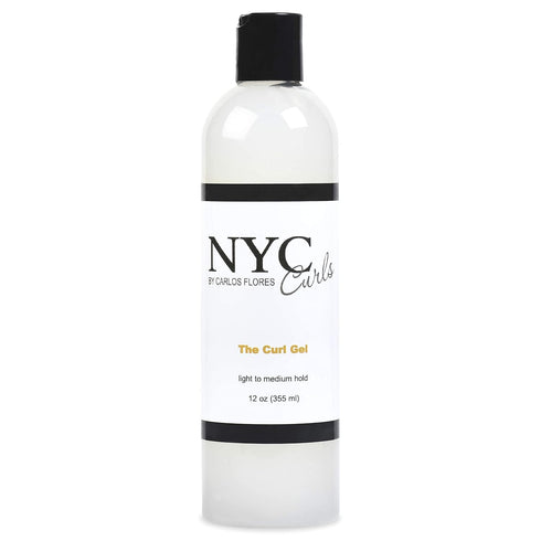 NYC Curls The Curl Gel | Flexible Light to Medium Hold with Flax Seed for Curly, Coily, & Wavy Hair