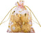 Stratalife Organza Drawstring Bags - 4x6 Mesh Jewelry Bags Bulk Storage Pouches for Wedding Baby Shower, 50PCS (Heart
