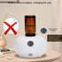 RJSQAQE Diffuser,4 Waterless Diffuser,USB Rechargeable Waterless Essential Oil Modes Oil Diffuser,Waterless Nebulizing