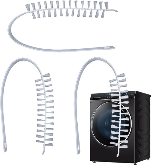 3Pcs Washing Machine Cleaning Brush, Front Load Washer Cleaner Tools for Drum Washing Machine Cleaning