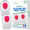 ViveSole Gel Heel Cups (Pair) - Silicone Cushion Insert Pads for Pain
