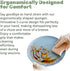 12PCS Natural Kitchen Sponges | Biodegradable Non-Scratch Cellulose and Coconut Fiber Sponge | Eco-Friendly for Dishes