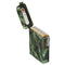 Waterproof Cigarette Case with Lighter, 16pcs Cigarettes Container Box, Airtight Joint Holder Cases Smell Proof, Green