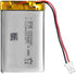 EEMB Lithium Polymer Battery 3.7V 1200mAh 803048 Rechargeable Pack with Wire JST Connector for Wireless Devices