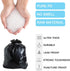 10 Gallon Black Trash Bags, 90 Count, 18 Micron Thick Garbage Bags for Office Kitchen