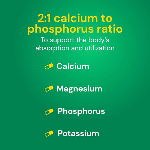 Country Life Calcium-Magnesium-Potassium, 90 Tablets