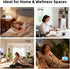 KIMWUVI 300ML 7 4 Essential Oil Aromatherapy Diffuser with Remote Control - Quiet Ultrasonic Cool Mist, Color LED